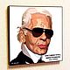 Picture Poster Karl Lagerfeld Pop Art, Fine art photographs, Moscow,  Фото №1