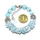 Bracelet stones bunch of blue with beads. Bead bracelet. krasota-prirody. My Livemaster. Фото №5