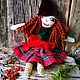 Кукла Оберег "Веселая Ведьмочка". Тыквоголовка. Murrmelad Toys&Dolls. Ярмарка Мастеров.  Фото №5