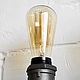 Lamp-wall lamp made of water pipes ' Deglas 5'. Sconce. uloft. My Livemaster. Фото №5