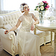 свадебное платье в стиле 40-х. Платья свадебные. MAIDEN BAZAR  'BRIDAL COLLECTION'. Интернет-магазин Ярмарка Мастеров.  Фото №2