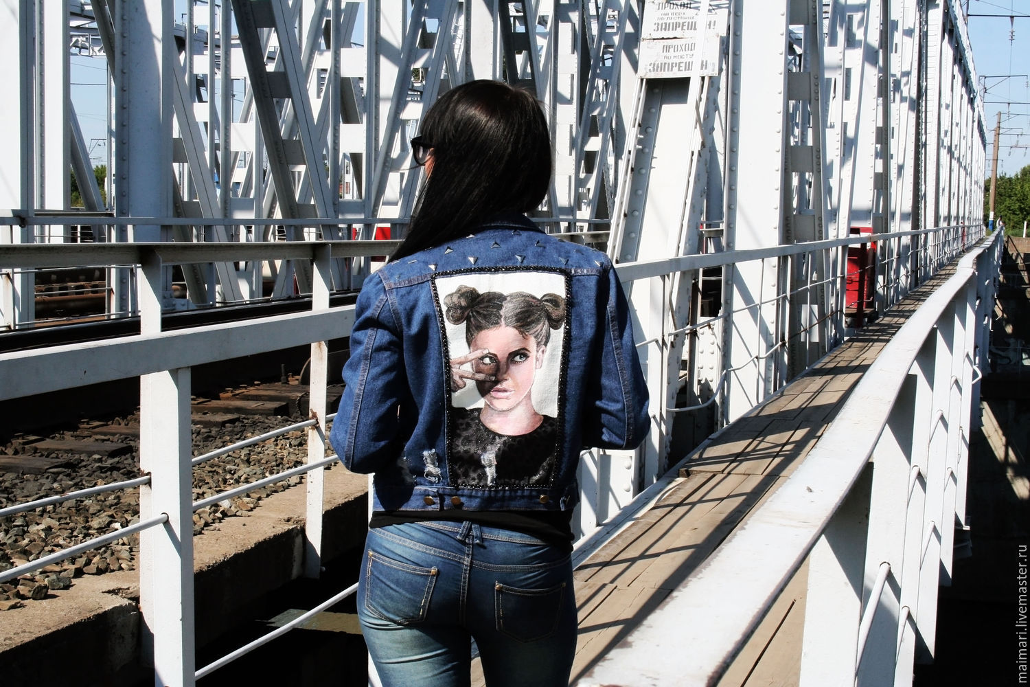 Джинсовая куртка Art Denim Collection. Series:« Fantasy » в интернет ...