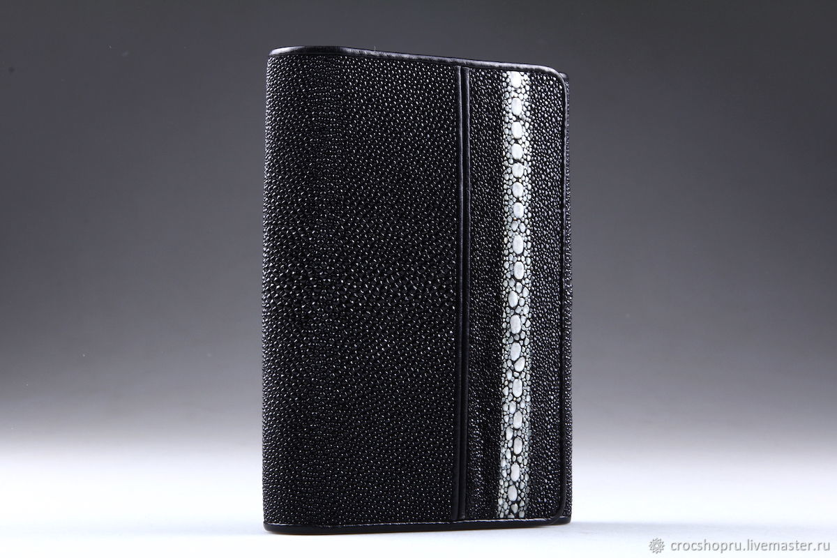 Stingray leather wallet IMC0001B, Wallets, Moscow,  Фото №1