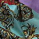 Футер стиль Версаче разноцветный Италия. Ткани. Магазин тканей Zamsha.online. Интернет-магазин Ярмарка Мастеров.  Фото №2