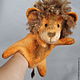 Lion. Glove puppet of Bi-BA-Bo. Puppet show. Taya Kart. My Livemaster. Фото №4