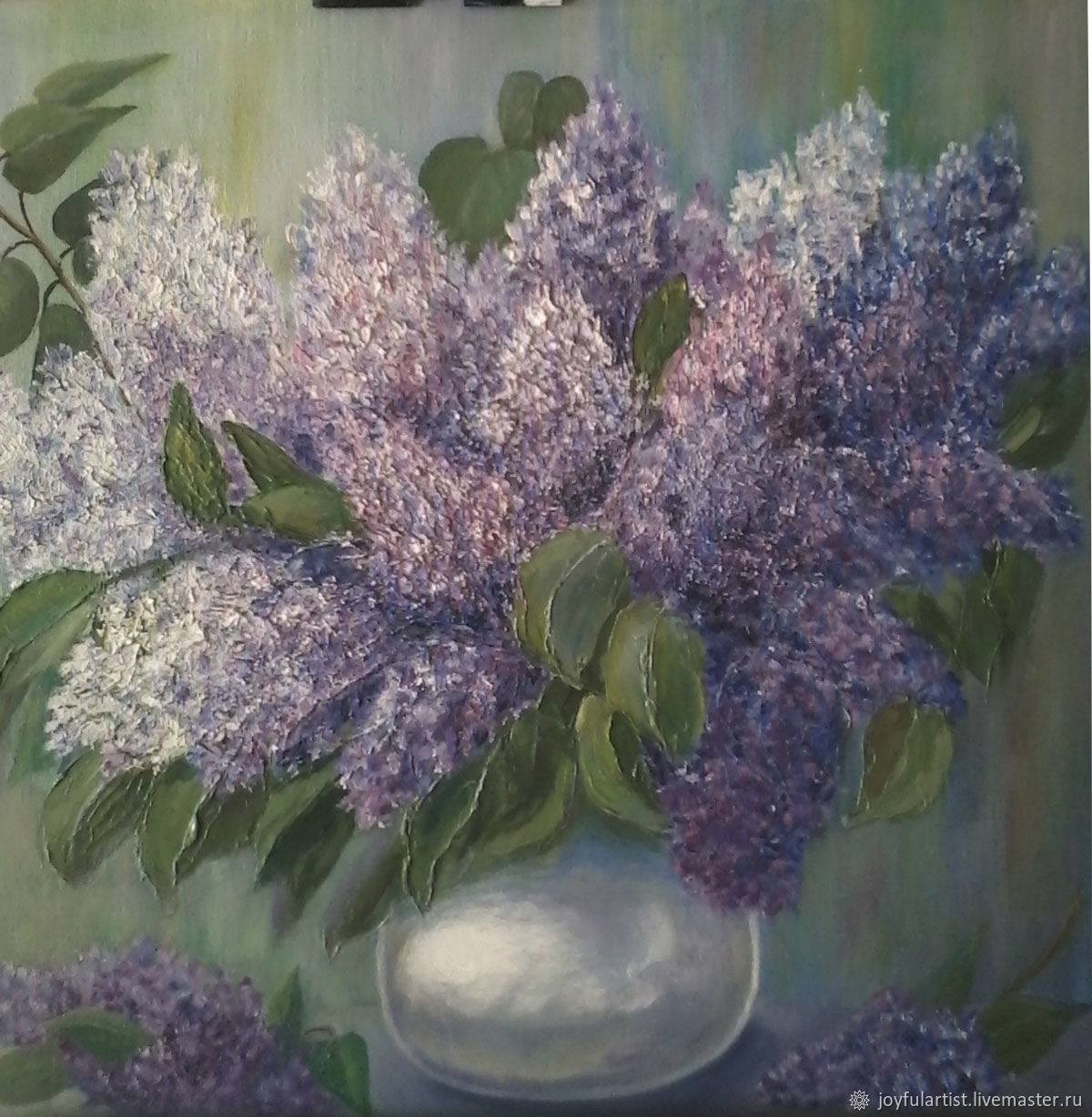 Картина: Сирень в вазе в интернет-магазине на Ярмарке Мастеров ...