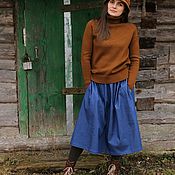 Grey woolen skirt