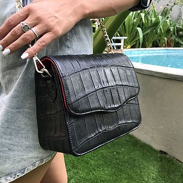 Сумки ручной работы. Ярмарка Мастеров - ручная работа Сумочка из кожи крокодила Luxury. Handmade.