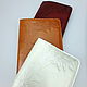 Leather passport cover, passport Cover different colors. Passport cover. STORIES. Online shopping on My Livemaster.  Фото №2
