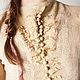 Felted dress 'Beige velvet'. Dresses. lenabaymut (Baymut). Online shopping on My Livemaster.  Фото №2