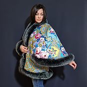 Одежда handmade. Livemaster - original item A jacket made of a scarf 