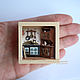 the kitchen roombox, miniature, doll houses
