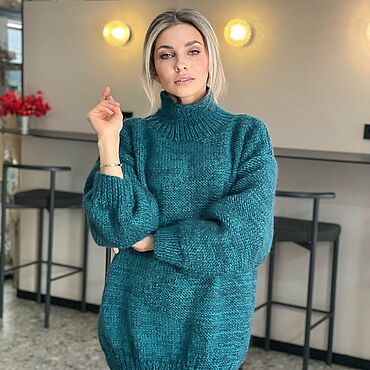 Одежда ручной работы. Ярмарка Мастеров - ручная работа Свитер «Дуэт». Handmade.