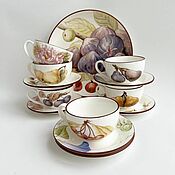 Посуда handmade. Livemaster - original item Services: Tea Based on Giovanni Garzonni. Handmade.