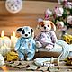 Собачка Соня. Тедди Зверята. Мишка в ладошке (teddy) Наталия. Ярмарка Мастеров.  Фото №4