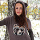 Заказать Вязаный жилет безрукавка с капюшоном "My Bear". Елена Трошина (шапка_свитер_2носка). Ярмарка Мастеров. . Жилеты Фото №3