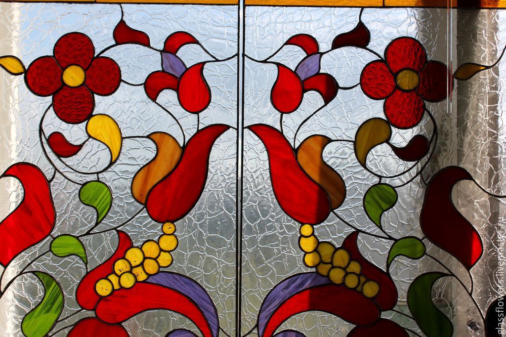 Summer. Stained Glass Tiffany, Stained glass, St. Petersburg,  Фото №1