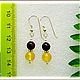 Earrings 'Colored balls' amber silver. Earrings. Frollena II. Natural Baltic amber. My Livemaster. Фото №5