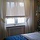 Roller blind with tulle ' QUADRO', Roman and roller blinds, Moscow,  Фото №1