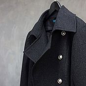 Одежда handmade. Livemaster - original item Double-breasted winter coat, wool. Handmade.