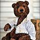 Brownie author Teddy bear (22cm), Teddy Bears, Kulebaki,  Фото №1