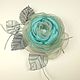 Windy Rose. Brooch - fabric flower. Brooches. ms. Decorator. My Livemaster. Фото №5