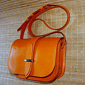 Сумки и аксессуары handmade. Livemaster - original item Leather bag 