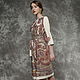 Dress pavlovoposadskaja a scarf, dress in the Russian style. Dresses. Voielle. Online shopping on My Livemaster.  Фото №2