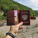Обложка для паспорта из натуральной кожи, Обложка на паспорт, Хабаровск,  Фото №1