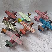 Куклы и игрушки handmade. Livemaster - original item Airplanes in the assortment. Handmade.