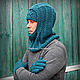 Warm set 'Viking' - hat, Snood, gloves. Headwear Sets. Shop Natalia Glebovskaya. My Livemaster. Фото №4