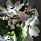 Order Bouquet-nightlight lilies 'Snow'. Elena Krasilnikova. Livemaster. . Nightlights Фото №3