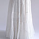 White wide tiered skirt White Foam. Skirts. Skirt Priority (yubkizakaz). My Livemaster. Фото №5