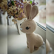 Куклы и игрушки handmade. Livemaster - original item Knitted Rabbit toy. New year gift. symbol of the year. Handmade.