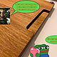 Заказать Разделочная доска из дуба 50x30см с ножками и ручкой. Венок Флоры. Ярмарка Мастеров. . Утварь Фото №3