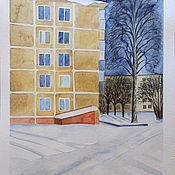 Авторские открытки "Зимние пейзажи"