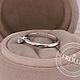 Заказать Помолвочное кольцо с бриллиантом 0,5 карат. FROLOF JEWELRY. Ярмарка Мастеров. . Кольцо помолвочное Фото №3