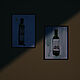 Сет из 2 скетчей для кухни "Вино и масло". Картины. Дарья Парий/ художник. Ярмарка Мастеров.  Фото №6