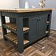 Стол остров,  в стиле кантри. Столы. Live Furniture. Интернет-магазин Ярмарка Мастеров.  Фото №2
