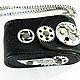 Steampunk cowhide handbag 'Bag steampunk'. Subculture Attributes. Neformal-World (Alexander Rusanov). Интернет-магазин Ярмарка Мастеров.  Фото №2