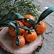 Подвеска Мандарин. Подвески. Нина Котляревич (veresk-handmade). Интернет-магазин Ярмарка Мастеров.  Фото №2