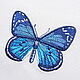 Napkin with embroidery 'Butterfly'. Swipe. Shpulkin dom. My Livemaster. Фото №5