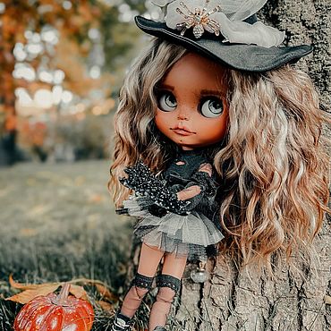 Куклы и игрушки ручной работы. Ярмарка Мастеров - ручная работа Кукла Блайз  Blythe  Ведьмочка. Handmade.