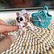 Chihuahua-miniatura 5,5 cm, crochet. Miniature figurines. Lebedeva Lyudmila (knitted toys). Ярмарка Мастеров.  Фото №5