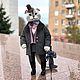 Заказать Кот скоттиш фолд Морфей. Лариса КолАржова  КОШКИН ДОМ (kolarzhova). Ярмарка Мастеров. . Войлочная игрушка Фото №3