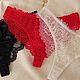Заказать Трусики - кружевные бразильянки. Эластичный материал. Natali Lingerie / Нижнее бельё ручной работы!. Ярмарка Мастеров. . Трусы Фото №3