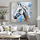 Интерьерная картина Белая лошадь. Картины. Роспись стен, интерьерные картины. Интернет-магазин Ярмарка Мастеров.  Фото №2
