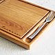 Feeding Board with a section for appliances. Cutting Boards. nikolay2503. Online shopping on My Livemaster.  Фото №2