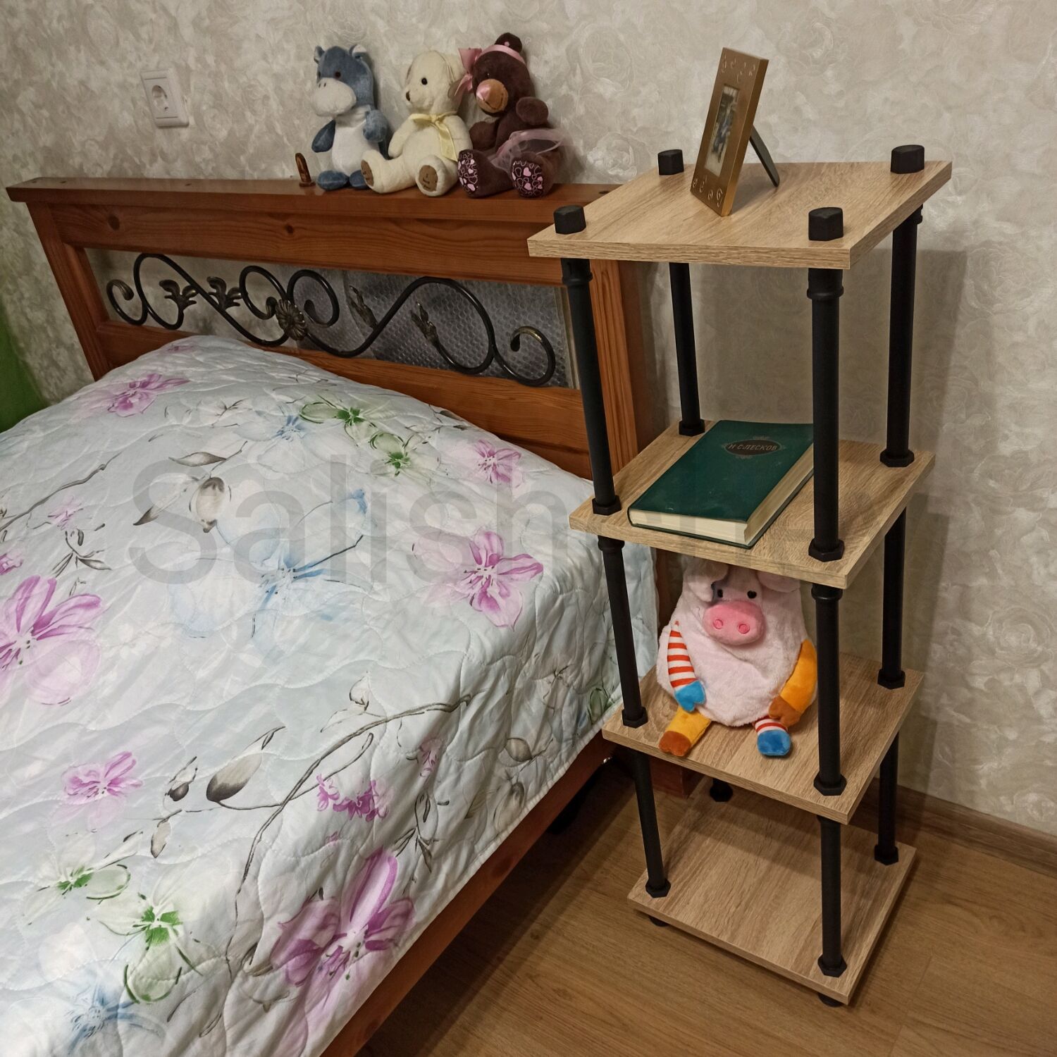 Этажерка лофт из труб – купить на Ярмарке Мастеров – QV5N4RU ...