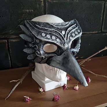 Как сделать маску вороны 🚩 маска вороны шаблон 🚩 Рукоделие